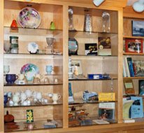 The museum gift shop